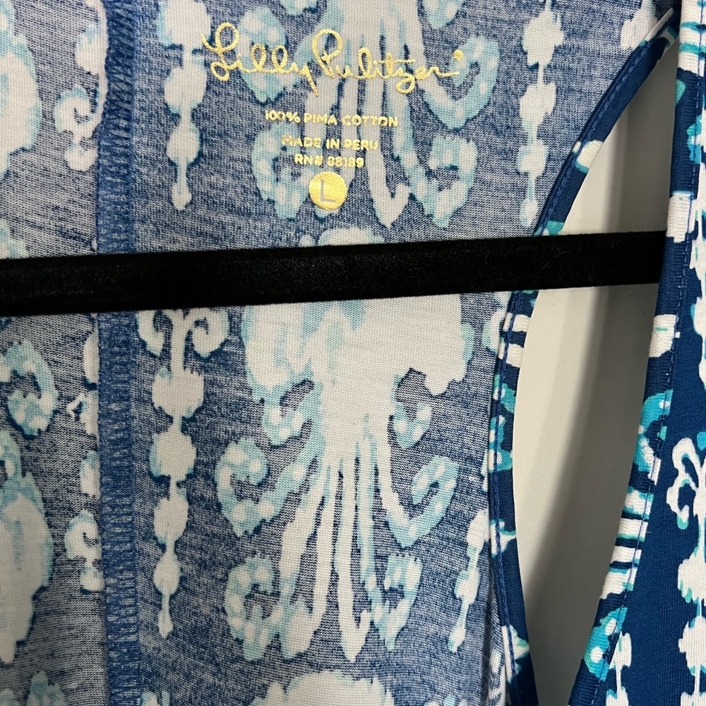 Lilly Pulitzer Melle dress get in line jellyfish  size M - Picture 2 of 5